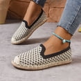 thumbnail image 6 of Casual Heels for Women Comfortable for Theater & Show Breathable Mesh On Fisherman Shoes With Striped Design For Casual Wear, 6 of 9