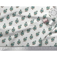 thumbnail image 2 of Soimoi Poly Georgette Fabric Leaves & Floral Block Fabric Prints by Yard 42 Inch Wide, 2 of 3