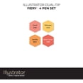 thumbnail image 4 of Spectrum Noir Illustrator Markers - Fiery Colors, Set of 4, 4 of 6