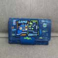 thumbnail image 3 of Mochila para videojuegos Smiggle Blue australiana auténtica, mochila con doble botón y diseño de cartero con dibujos animados de niño, estuche para lápices, estuche para lápices, 3 of 5