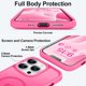 thumbnail image 5 of Funda Vooii para iPhone 13 Pro magnética translúcida rosa intenso, 5 of 7