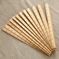 thumbnail image 3 of Miangastore 20pcs Household Wood Rulers Multi-function Straight Rulers Painting Straight Rulers Wooden Rulers, 3 of 8
