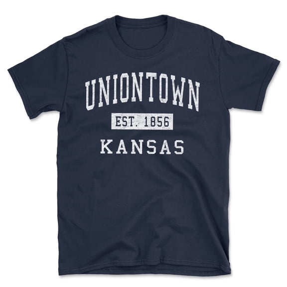 Uniontown Kansas Classic Established Men's Cotton T-Shirt