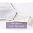 thumbnail image 3 of Minnieouse Sujetador Bralette Transpirable Y Que Absorbe La Humedad Para Mujeres Actividades Deportivas Ropa Interior Para Mujer Sujetadores Ropa interior verde claro 38/85【XL】, 3 of 6