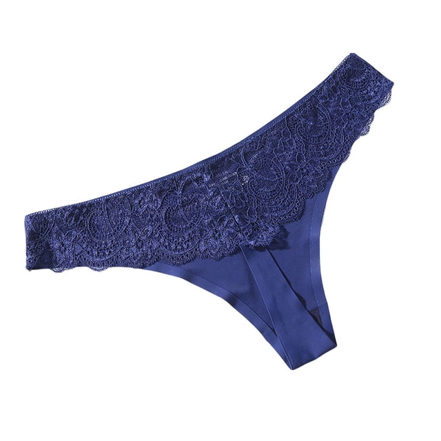 Sonducket Bragas de tiro bajo Ropa interior de mujer Tanga Diseño de encaje Lavable Accesorio de citas Ropa de dormir transpirable Type3 NO3