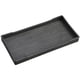 thumbnail image 1 of Bandeja rectangular de plástico para agua | Bandeja antideslizante para vasos, platos, comida | Diseño de borde elevado, duradero, asas | Decoración versátil, hotel, cafetería, salón | 1 Cuenta, 1 of 5