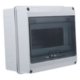 thumbnail image 1 of KAKOWELY breaker box Breaker Box Circuit Breaker Box Distribution Protection Box 8-way Electric Box Protector6.81"X6.26"X3.74", 1 of 5