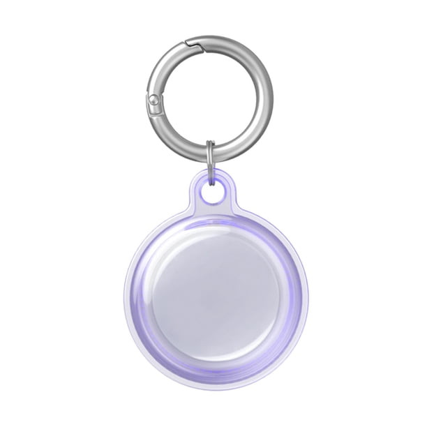 Funda protectora de TPU portátil transparente Morado claro