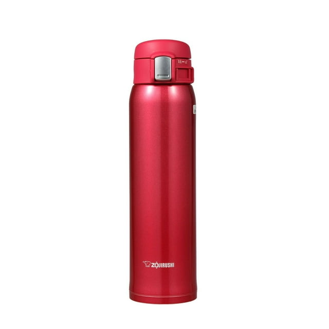 Taza Zojirushi SM-SA60RW de acero inoxidable, 600 ml, color rojo transparente