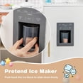 thumbnail image 6 of OLAKIDS Kids Kitchen Playset, Toddler Wooden Kitchen Pretend Cooking Toy Set with Coffee Maker Ice Machine Dishwasher Microwave Storage Cabinet, Simulation Play Kitchen for Boys Girls 3+, 6 of 10