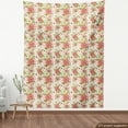 thumbnail image 4 of Ambesonne Floral Fabric by the Yard Upholstery, Pastel Spring Flower, 5 Yards, Multicolor, 4 of 5