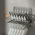 thumbnail image 4 of Foldable Sock Rack Aluminum Underwear Hanger Space Saving Load Bearing Clip Hangers, Waterproof, Multifunctional Storage, 4 of 8
