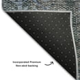 thumbnail image 6 of Dalyn Rugs Premium Machine Washable Mayfield AMF693 Blue 1'8" x 2'6" Rug, 6 of 6