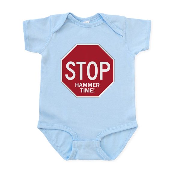CafePress - Hammer Time Infant Bodysuit - Baby Light Bodysuit, Size Newborn - 24 Months
