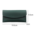 thumbnail image 2 of Carteras de cuero para mujer - Cartera de chequera con bloqueo RFID con ranuras para tarjetas de crédito, 2 of 5