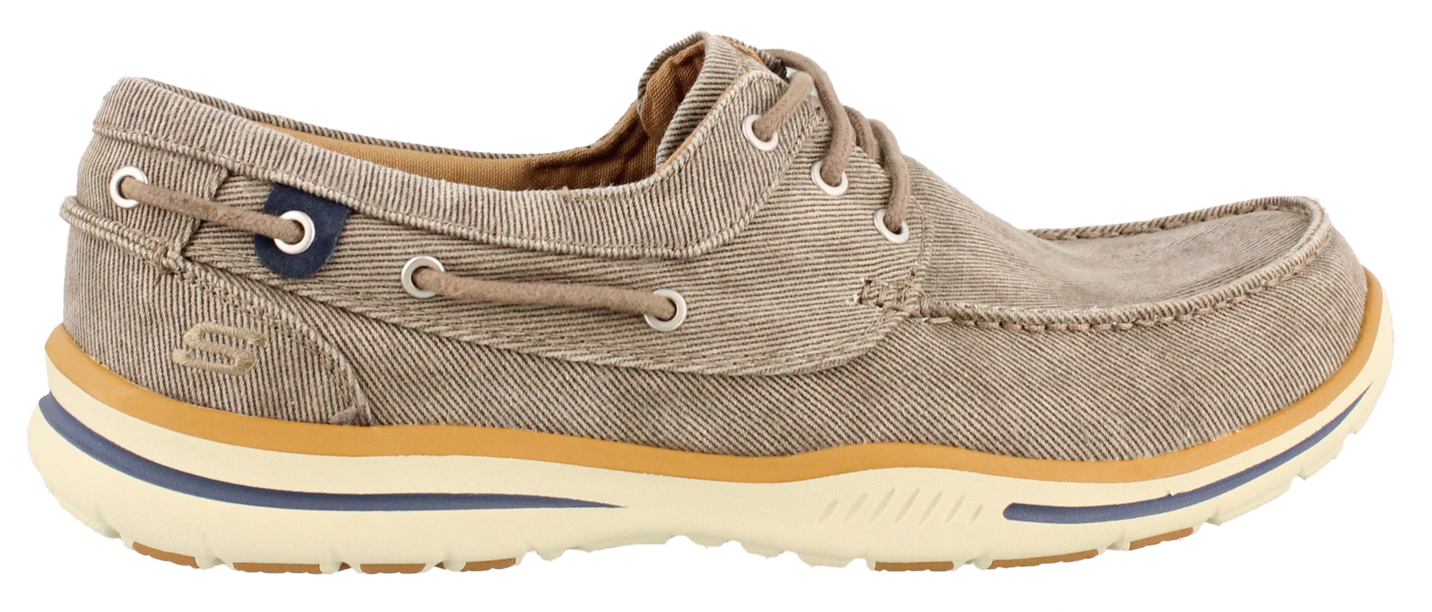 skechers black boat shoes