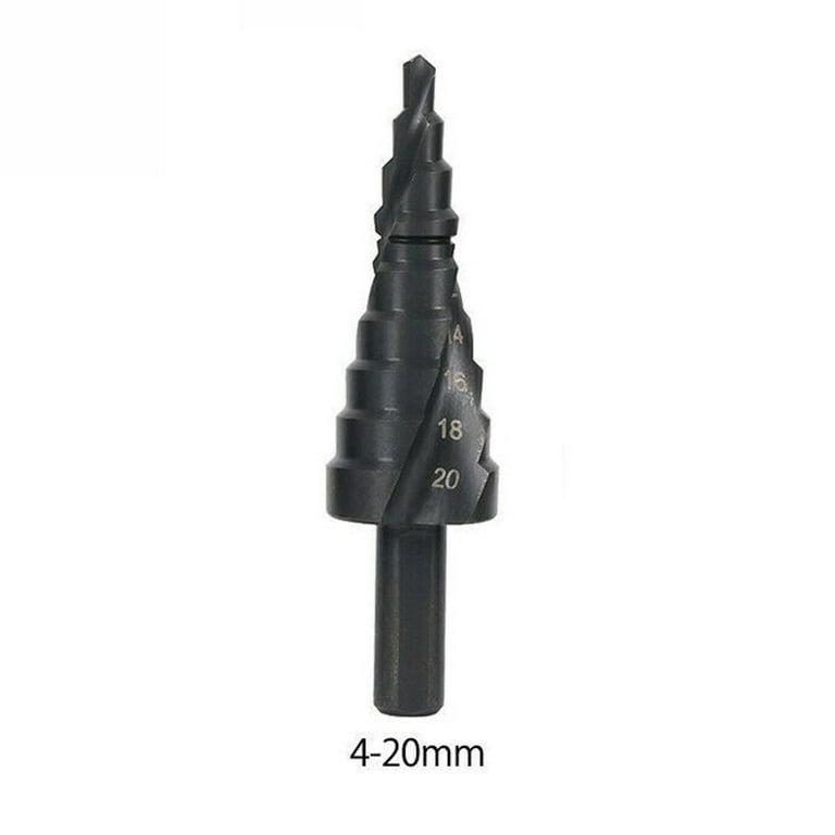 Hss Step Drill Bit Set Large Cone Titanium Bit Set Metal Hole