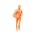 thumbnail image 2 of Figuras de 1/64 personas, figuras de Diorama, figuras sin pintar, modelos de trenes arquitectónicos para accesorios de diseño de escenas en miniatura A Hugo Figuras de personas diorama, 2 of 10