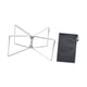 thumbnail image 3 of Nevera portátil plegable para acampar con bolsa de transporte, ligera para senderismo, barbacoa y cocina. Plateado, 3 of 9