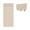 Beige, variant on Blackout Door Window Curtains, Privacy Front Door Curtains for Glass Door, Thermal Insulated Shades Window Covering, 26" x 40", 1 Panel, Dark Gray