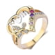 thumbnail image 3 of Anillos para mujer, regalos para el Día de la Madre, boda, compromiso, circonita, diamante, elegante, regalo de boda, anillo de compromiso, 3 of 5