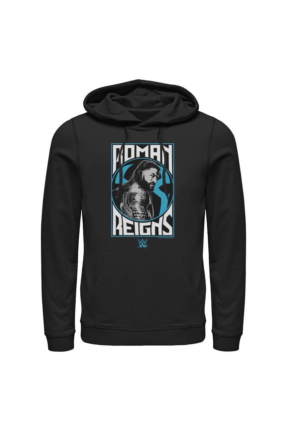 Mens WWE Roman Reigns Poster Lightweight Hoodie