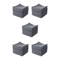 thumbnail image 2 of Inteprter 10 unids/set toallas de microfibra duraderas Herramientas de limpieza muy absorbentes para la limpieza del hogar y del coche gris Type2 NO2, 2 of 6