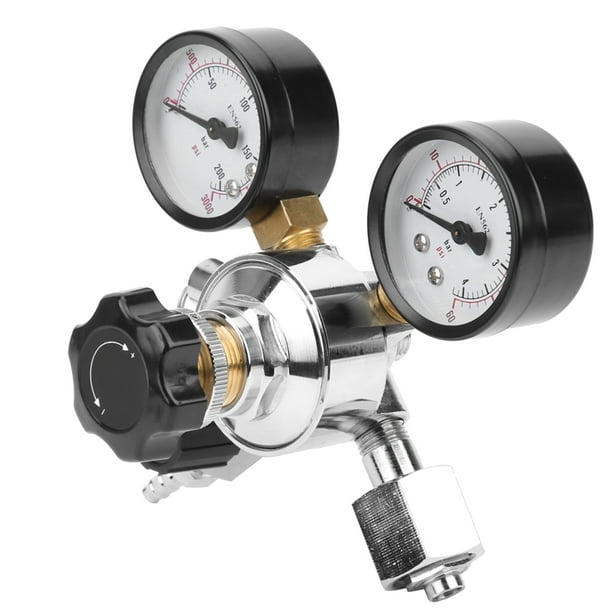 Regulador De CO2 De Doble Calibre, Regulador De CO2 Para Equipo De Cerveza Casera, Para Brewer Home