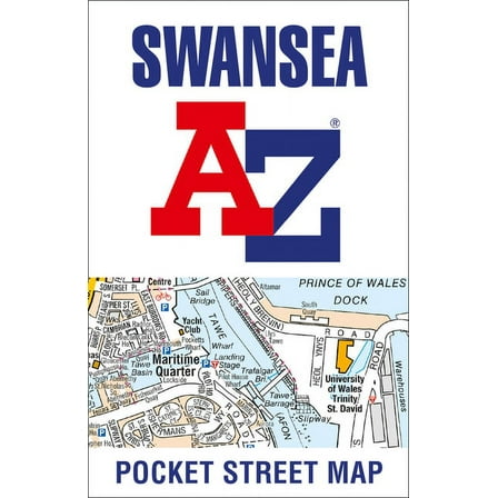 Swansea Pocket Street Map (Hardcover)