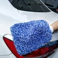 thumbnail image 4 of 1 Pcs Car Cleaning Mitt Wash Glove Soft Microfiber Easy to Dry Detailing Cloth Towel, 4 of 9