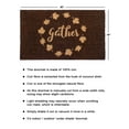 thumbnail image 5 of RugSmith Natural Machine Tufted Gather Doormat, 18" x 30", 5 of 5