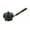 Black 3, variant on diollo Metal Charcoal Incense Burner Butler Wooden Handle Loban, Sambrani Dhoop, Resin & Home Office Temple Prayer Black 6, Design16 Width - 20.5 cm (8 Inch), Height - 8 cm (3.15 Inch) Approx.
