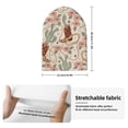 thumbnail image 2 of Lsque Floral Cowboy Boots Pattern Knitted Beanie, Unisex Winter Hat, Knit Hat Winter Beanies Thick Fisherman Beanies Cuffed Plain Skull Caps, 2 of 6