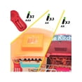 thumbnail image 3 of Large Pretend Play Kitchen Set With Realistic Lights, Sounds, Play Phone, Clock And 65 Pcs Accessories, Indoor Kids Games Kitchen Toys, 3+, Colorful, 3 of 5