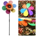 thumbnail image 4 of Juguete giratorio colorido, con palos, arte educativo de girasol de plástico para jardín, decoración Zulema Molinillo de viento, 4 of 7