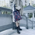 thumbnail image 3 of Sac Fourre-Tout d'Épaule en Tricot Mode Femme Boho Crochet Magasinage Sac à Main Porte-Monnaie, 3 of 6