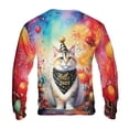 thumbnail image 2 of Hello 2025 Manx Celebrates Happy New Year Firework Balloon All Over Print 3D Sweatshirt Unisex Merch Cat Lover Kitten Owner Gifts - 02024, 2 of 6