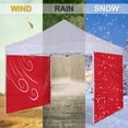 thumbnail image 2 of SunWall COOSHADE Toldo Instantáneo 10x10 Rojo 1 Paquete de Lateral, 2 of 6