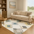 thumbnail image 7 of Addison Rugs Mayfield Premium Machine Washable Transitional Geometric Ivory Rectangle Rug, 10' x 14', 7 of 7