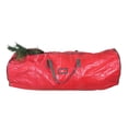 thumbnail image 3 of Northlight 53" Red and Green Storage Bag for 7.5' Artificial Christmas Trees, 3 of 3