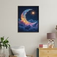 thumbnail image 4 of Paint by Numbers Kit for Adults, Celestial Moon Fantasy Clouds Night Paint by Numbers, Easy Paint by Numbers Kit for Adults Beginner, DIY Adult Paint by Number Kits on Canvas, 12x16in Home Decor, 4 of 7