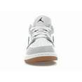 thumbnail image 3 of Jordan Kid's 1 Low White Neutral Grey Gum Midnight Navy Basketball Shoes, from StockX, 3 of 5