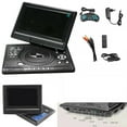 thumbnail image 2 of DVD Player 9.8inch 16:9 Widescreen 270° Rotatable LCD Screen Home Car TV VCD Compact Disc ,Portable, 2 of 7