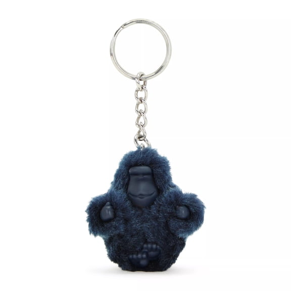 Kipling Sven Extra Small Monkey Keychain Blue Bleu 2