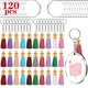 thumbnail image 5 of Llavero Acrílico En Blanco Diy Para Hacer Manualidades, Disco Circular Transparente, Mano De Obra Fina, Juego De Borlas Diy Para Adorno De Boda Y Fiesta 120 Uds. Minnieouse HA019818-00, 5 of 7