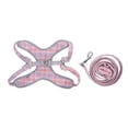 thumbnail image 1 of Conjunto de correa y arnés para perros Chaleco de entrenamiento reflectante para mascotas Correa ajustable para el cuello en el pecho TractionRose Red XS, 1 of 13