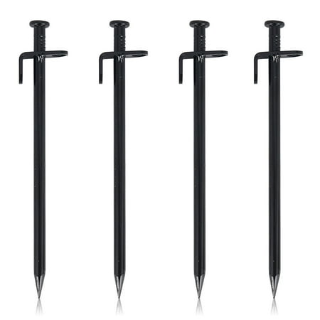 fastboy 4 Pieces Tent Pegs Portable Outdoor Travelling Stainless Steel
