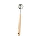 thumbnail image 1 of Cuchara medidora para hornear, cuchara para condimentar, resistente al óxido, profunda, mango de madera resistente para plata 4 ml, 1 of 9