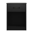 thumbnail image 4 of Mainstays Ardent Nightstand with 1 Drawer, Black, 4 of 17
