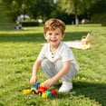 thumbnail image 4 of CHEEREAM Summer Sets For Kids Jogger Pants and Short Sleeve Button Crew Neck Shirt Boys Leisure Active Beach 2-Piece Outfits, 4 of 6